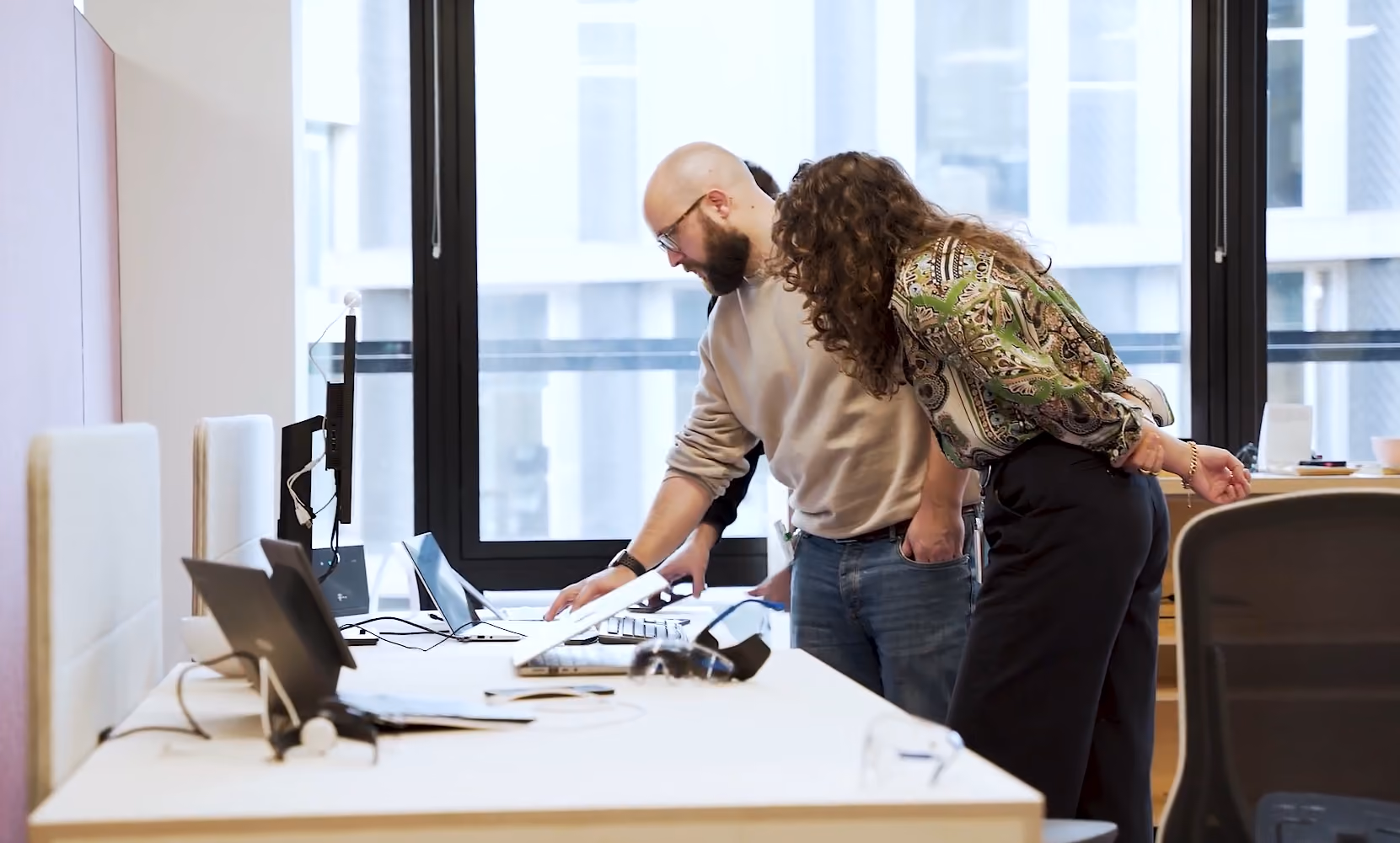 Google improved workspace accessibility across many work sites around the globe as an example of DEI practices