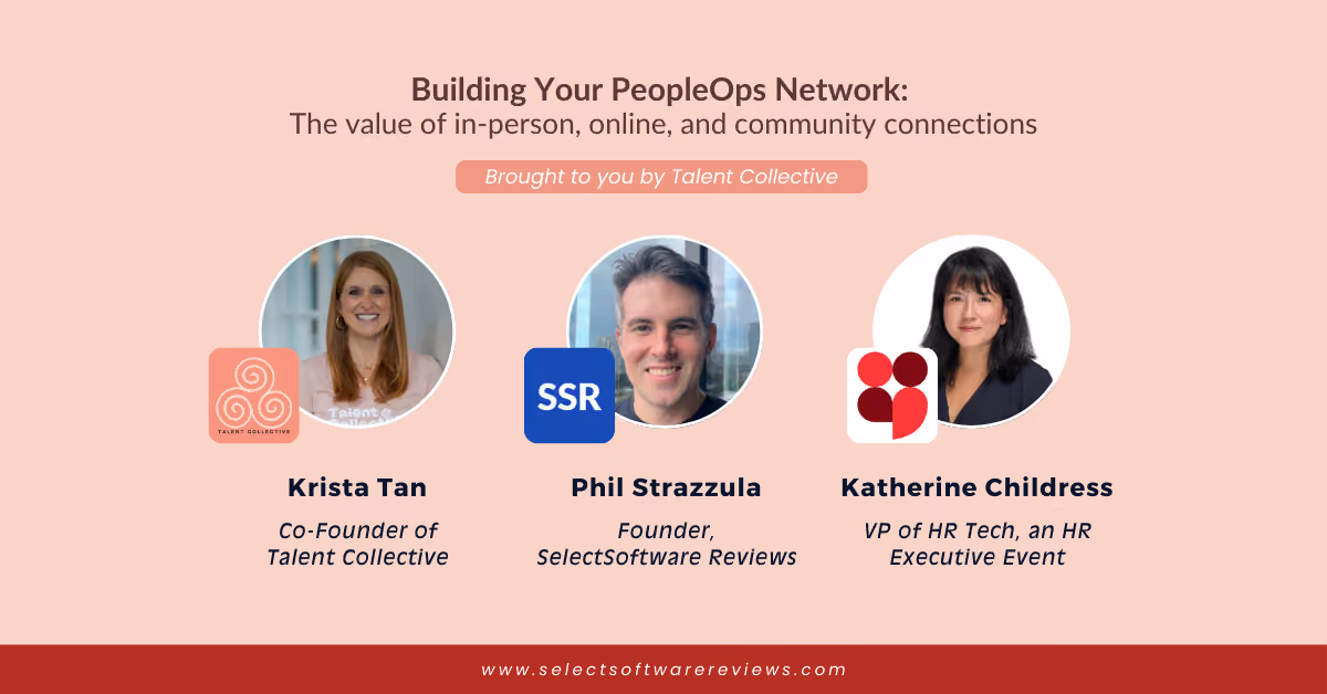 Event banner for Building Your PeopleOps Network