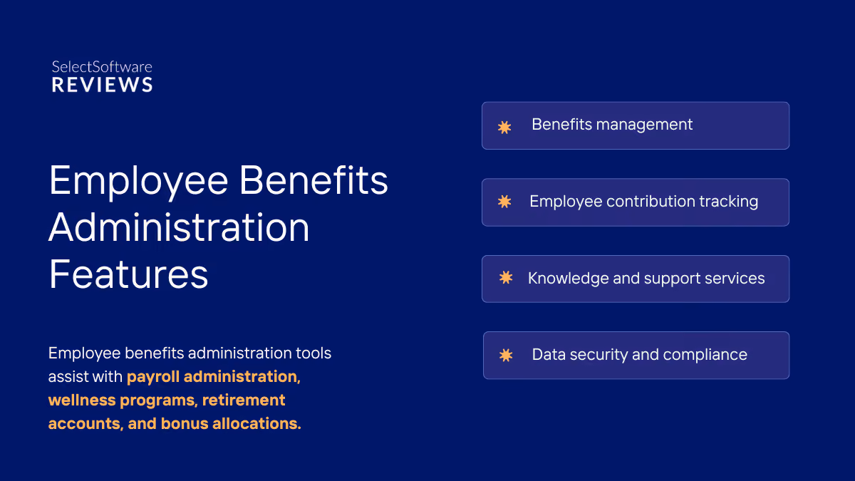Key Features of Employee Benefits Administration Software