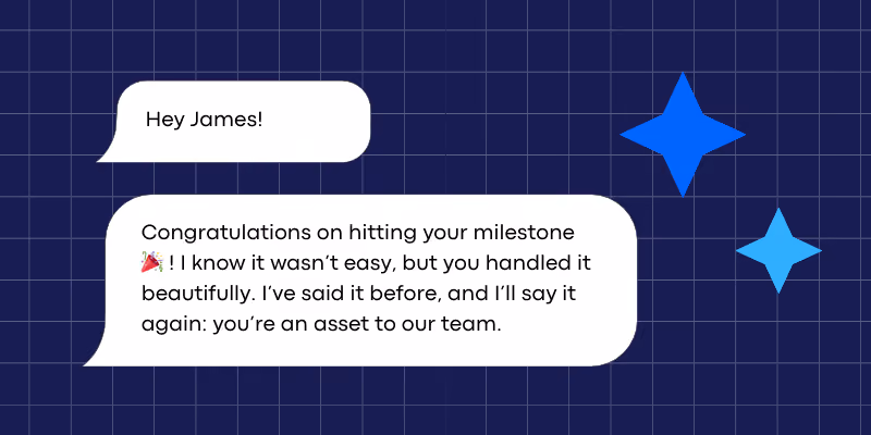 Recognition Examples for Employees Completing a Difficult Task or a Milestone