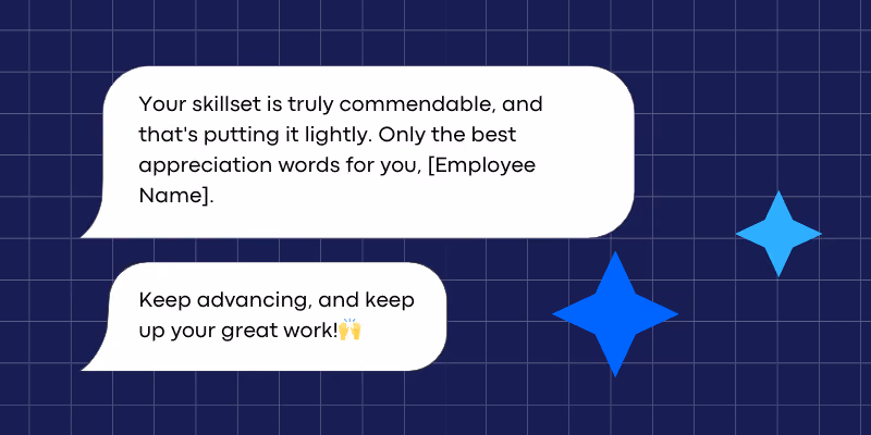 Appreciation Quotes on Employees' Skills