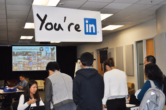 LinkedIn onboarding