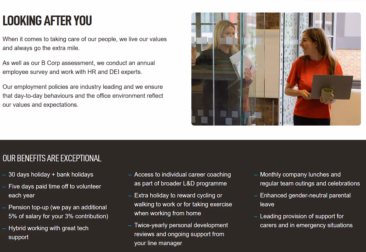 Forster Communications Offer Flexible Working Hours