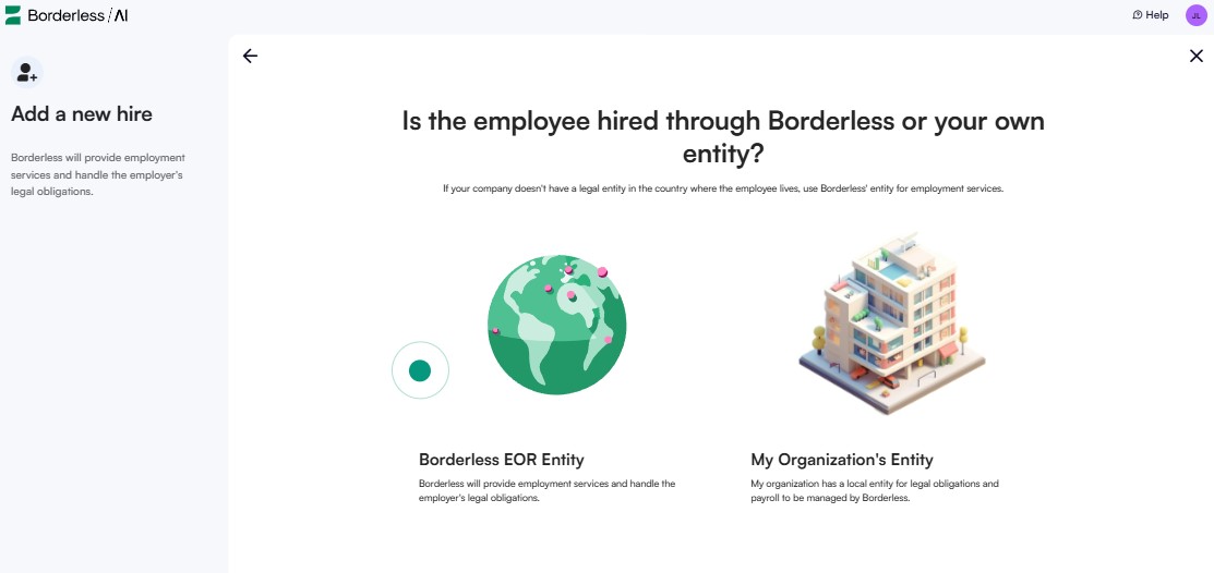 Borderless AI employer of record Philippines