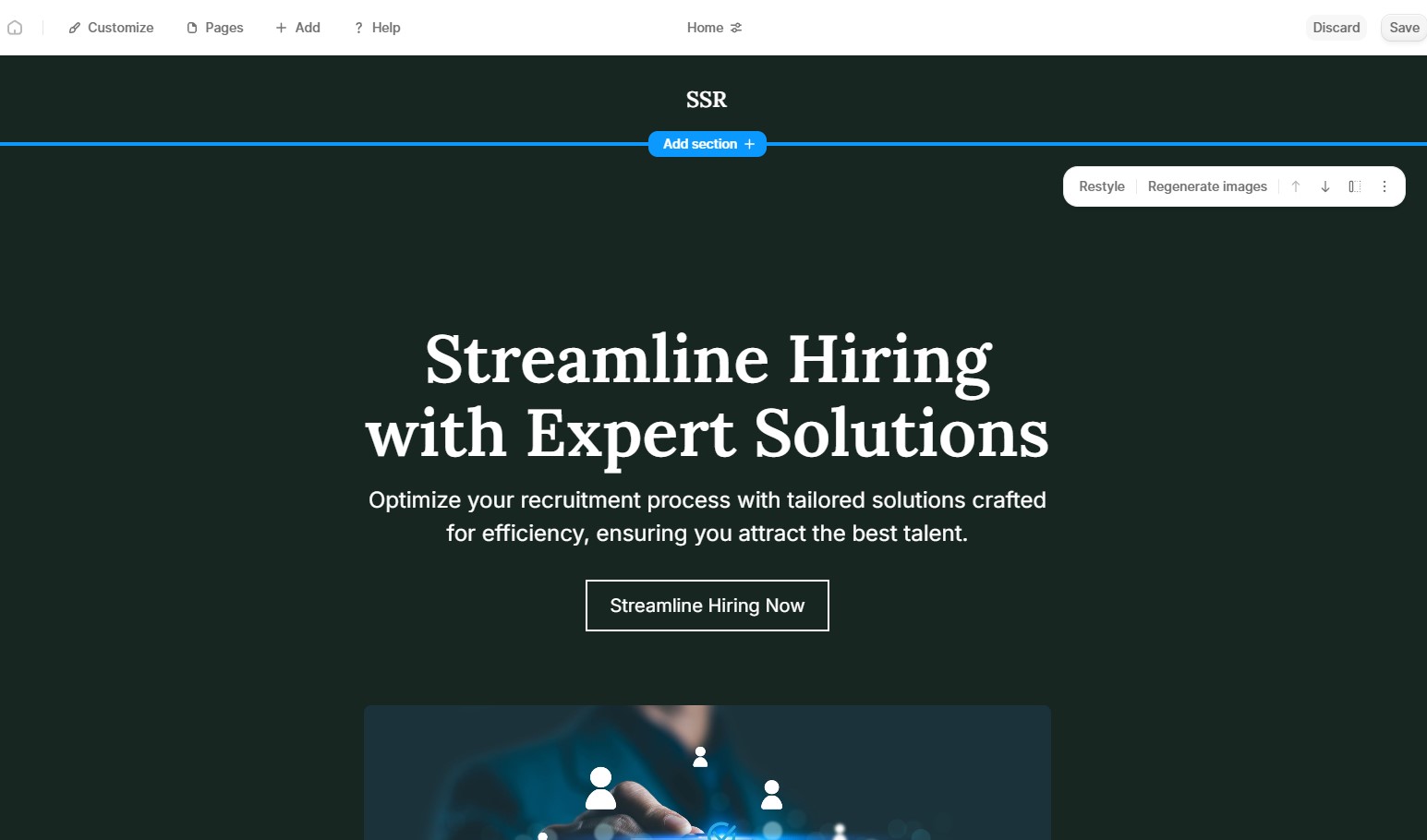 Durable best for Instant Recruiting Websites