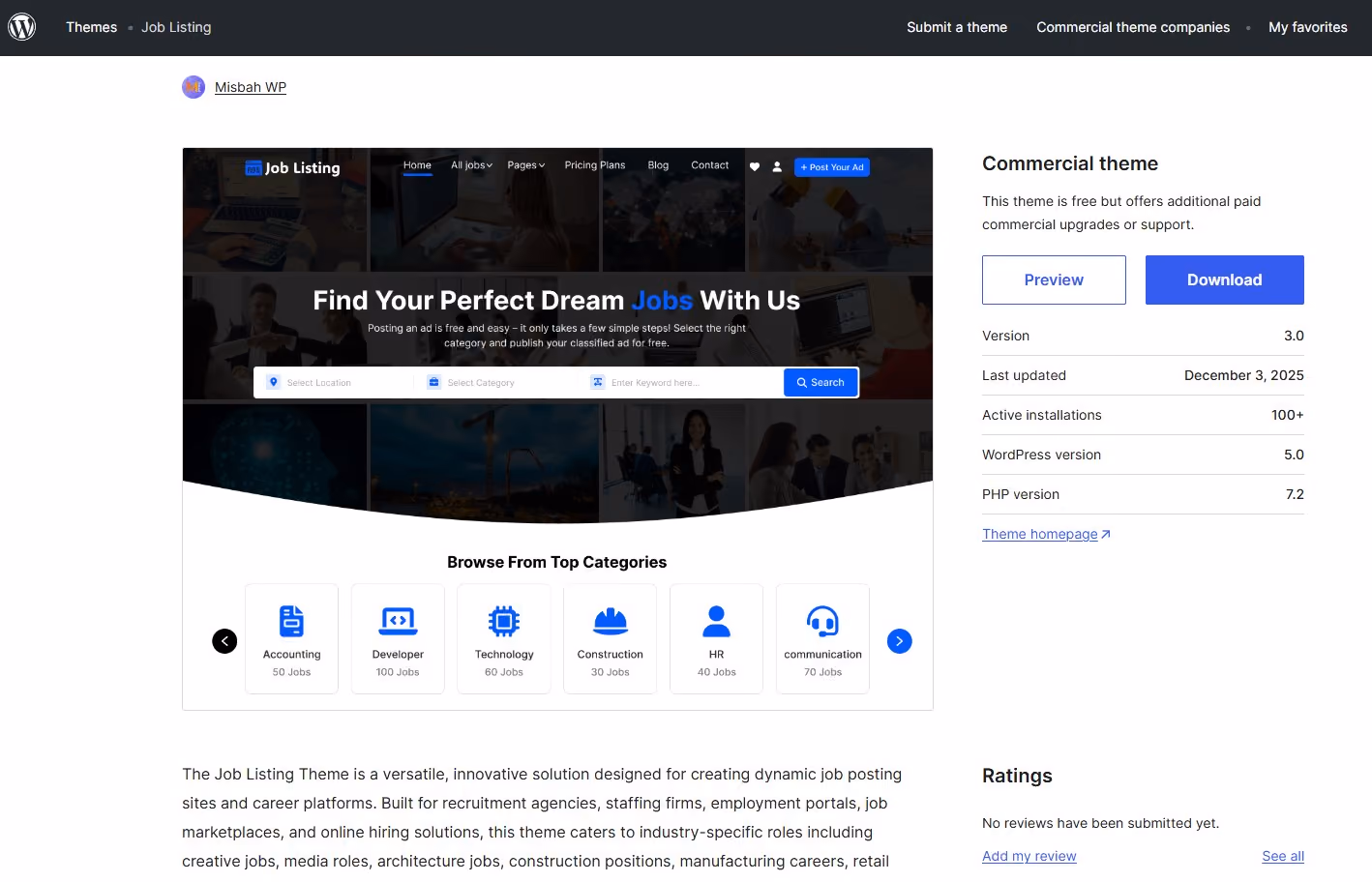 WordPress.org for Custom Recruitment Platforms and Scalable Job Portals