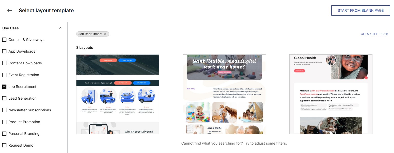 Instapage for High Conversion Recruiting Campaign Pages