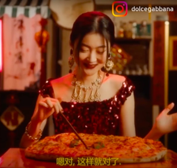 Culturally insensitive ad by Dolce Gabbana