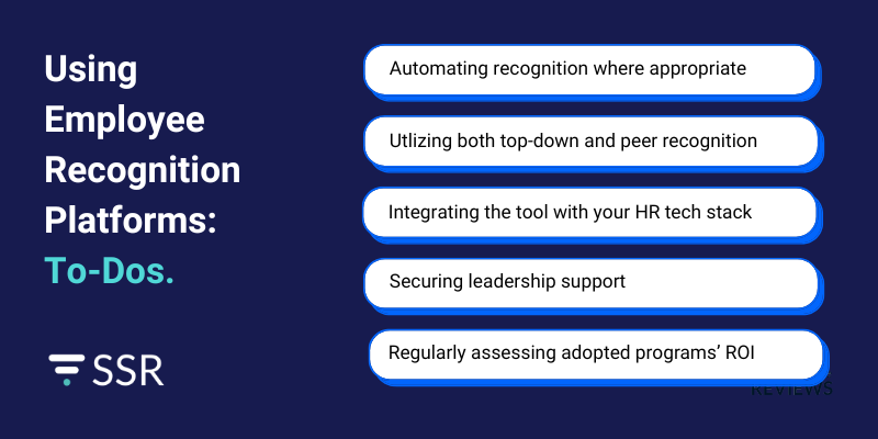 how to use recognition platform effectively