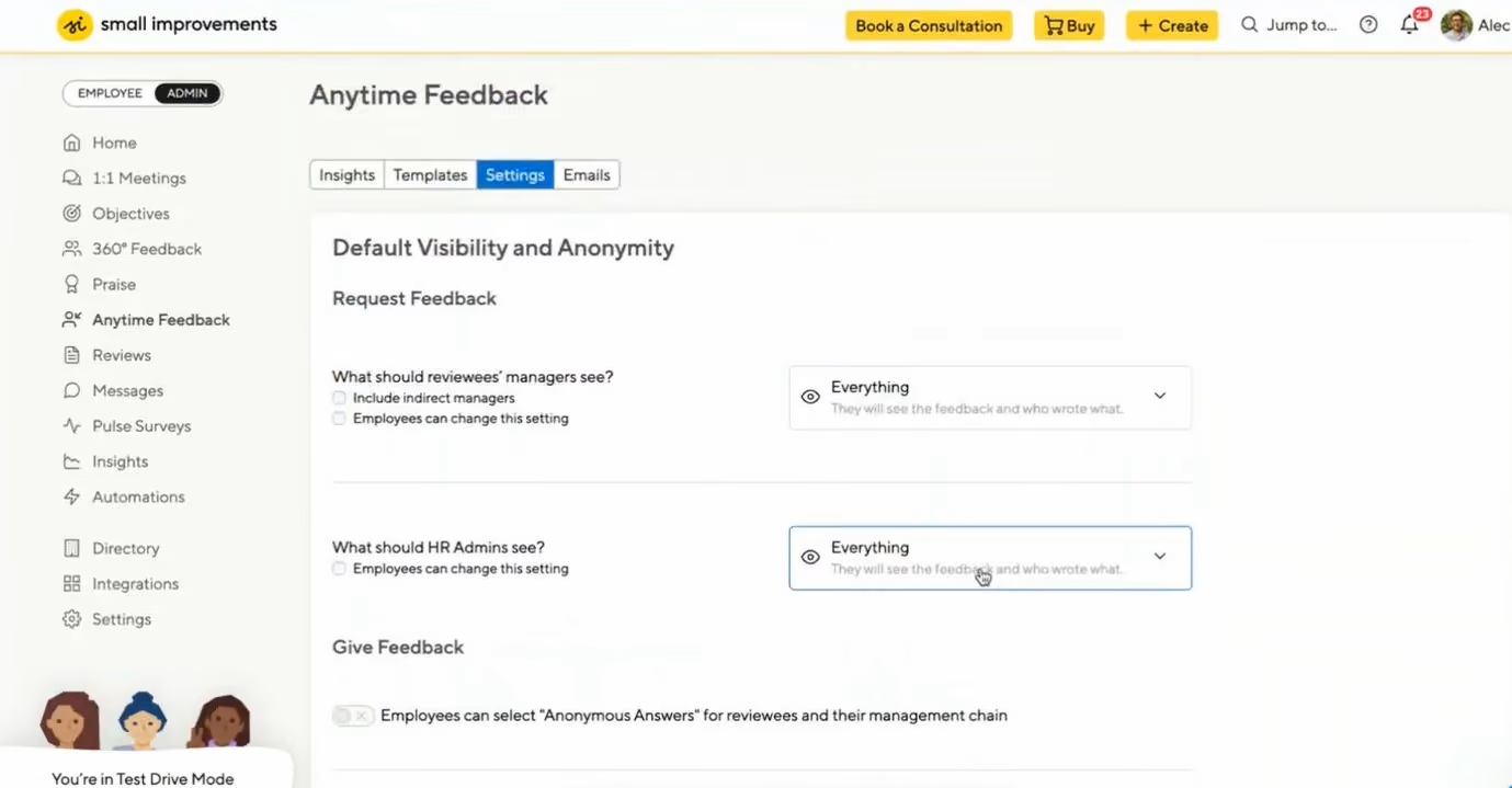 Small Improvements engagement platform