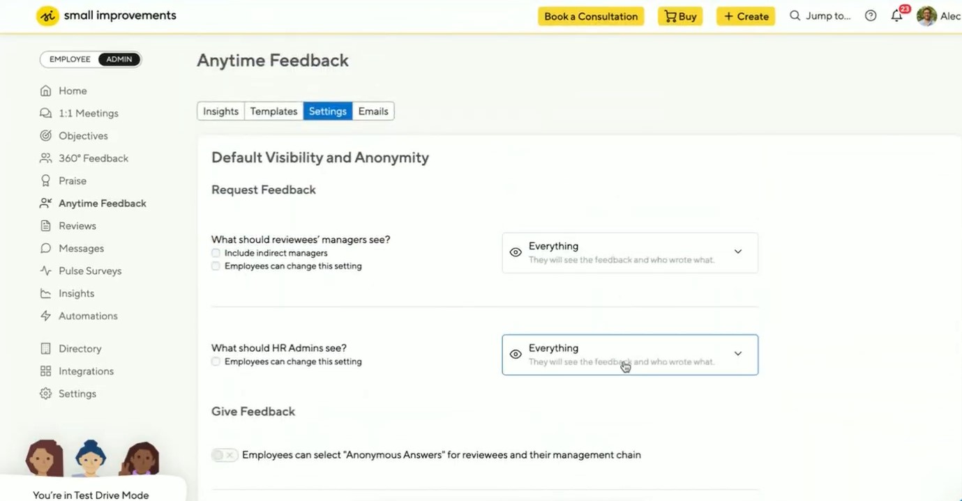 Small Improvements engagement platform