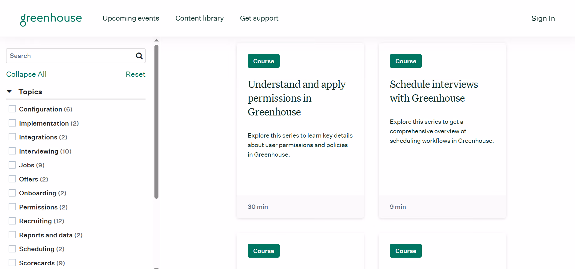 Greenhouse ATS Training Series for recruiter onboarding and daily workflows