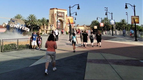 Universal Studios Orlando entrance.