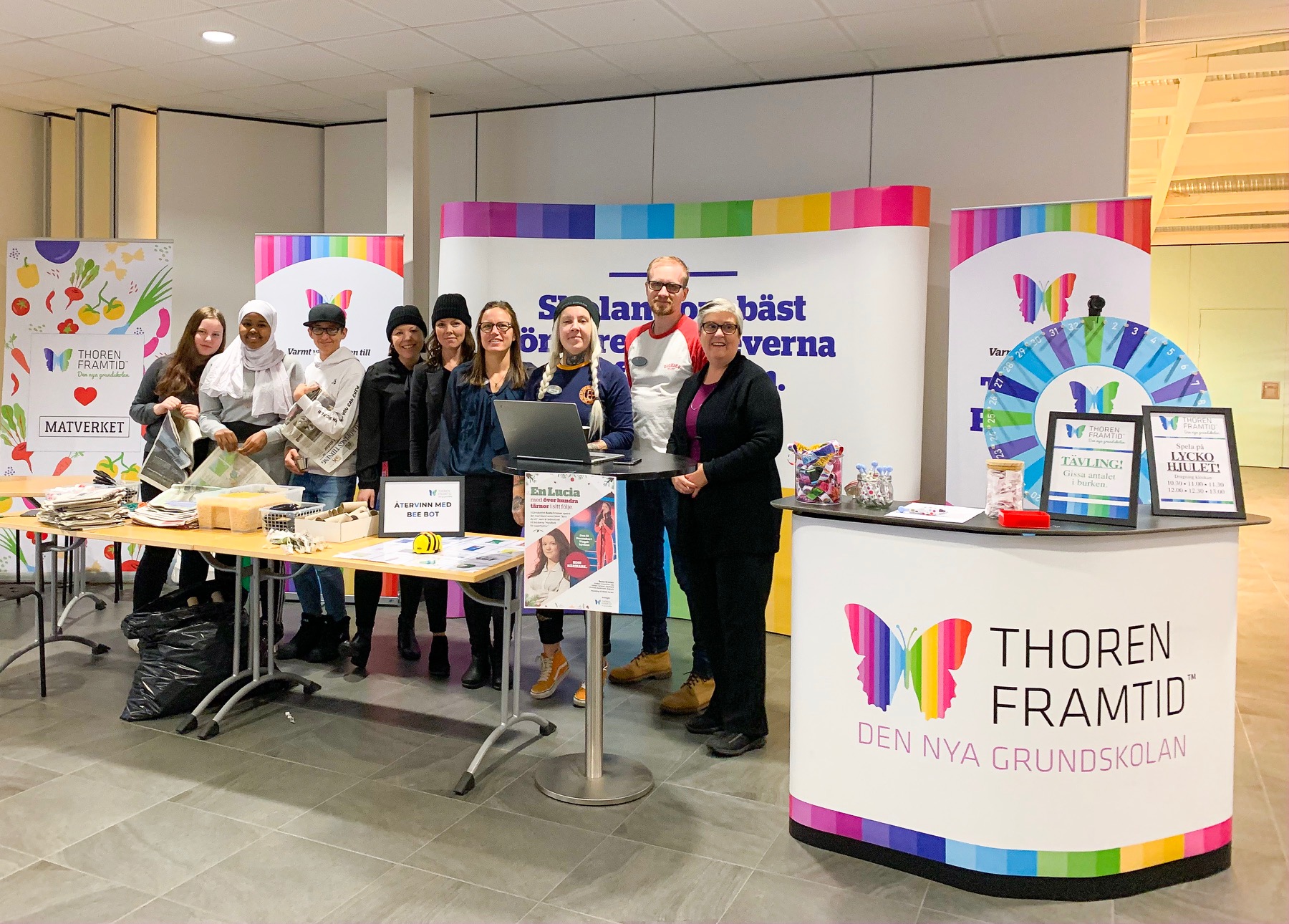 Thoren Framtid deltog i årliga eventet Familjelördag