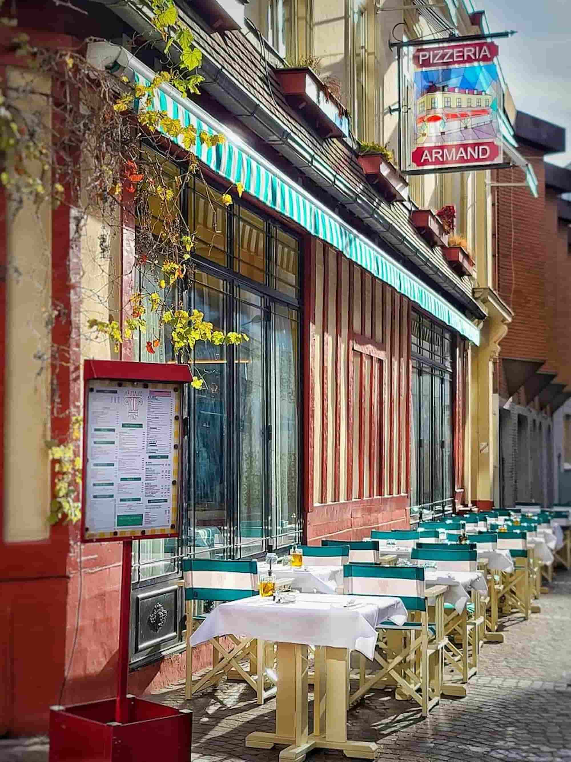 Evening Meal at Pizza Armand 