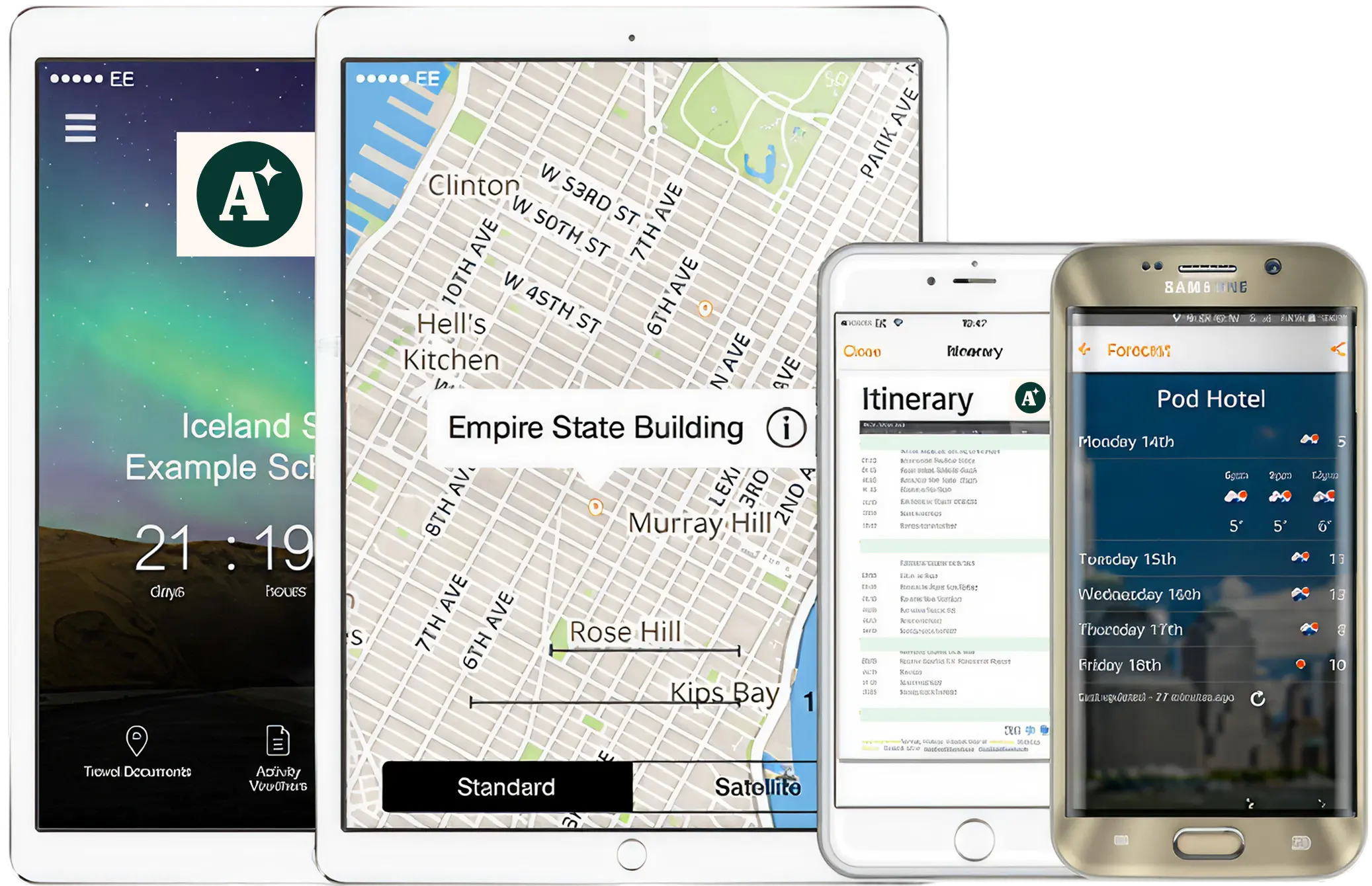 vamoos travel app for school trips graphic