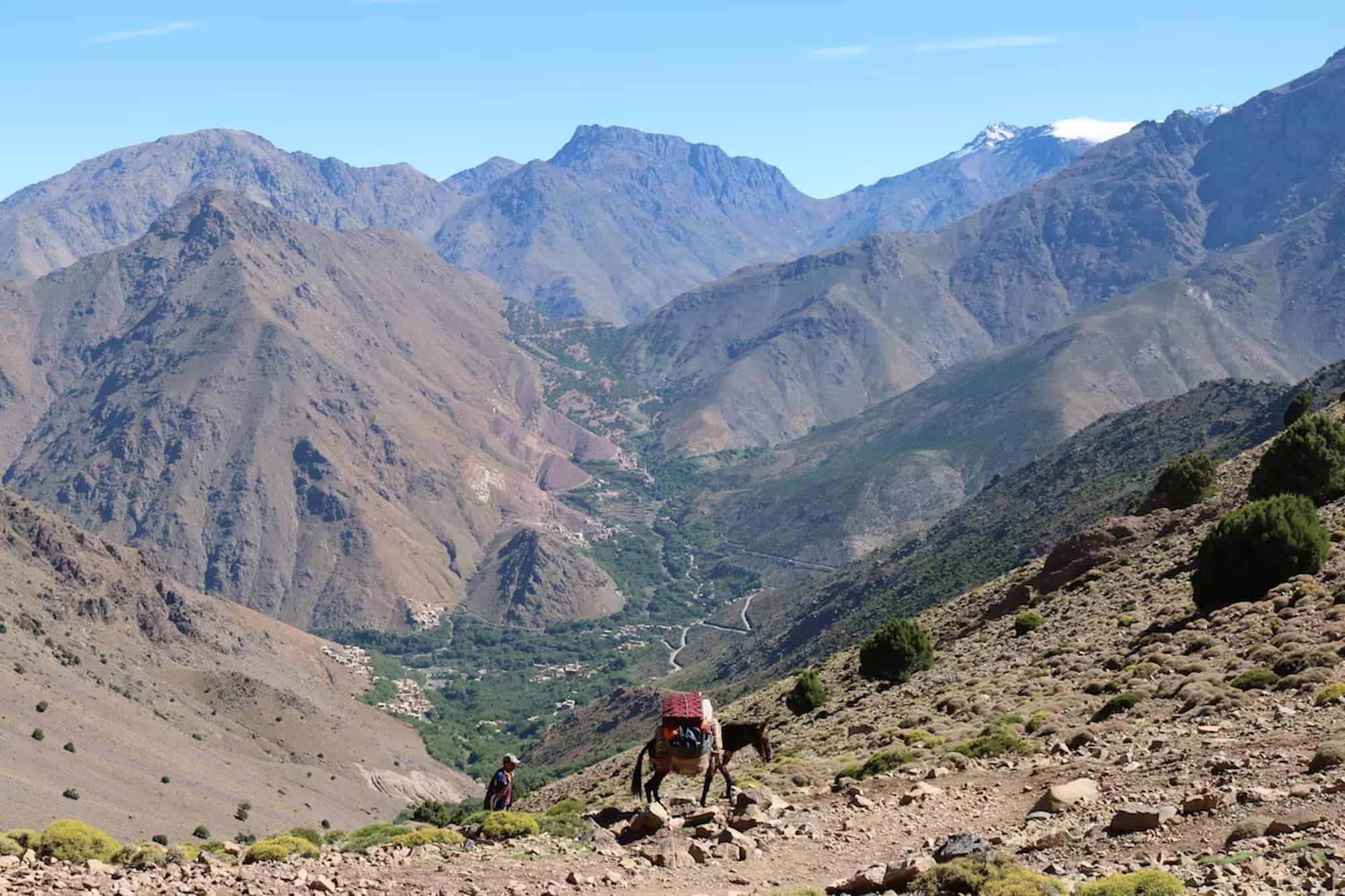 High Atlas Mountains & Azzaden Valley
