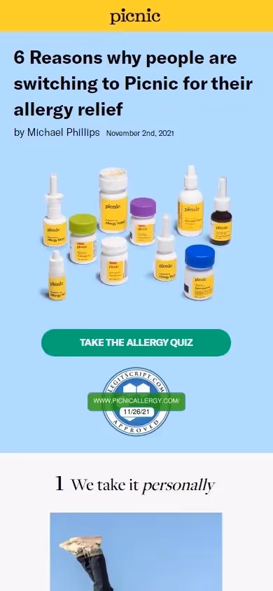 Picnic Allergy