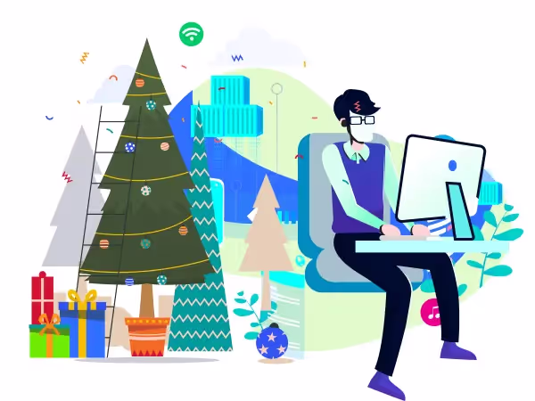 Illustration of MSP Sales During The Holidays