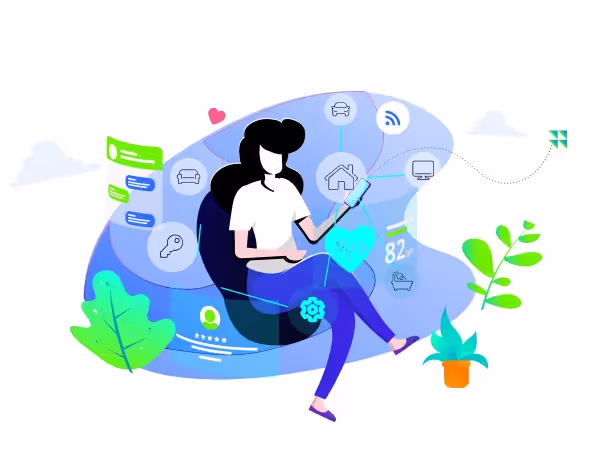 MSP Executive managing IoT system