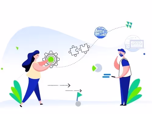 Illustration of whats new page