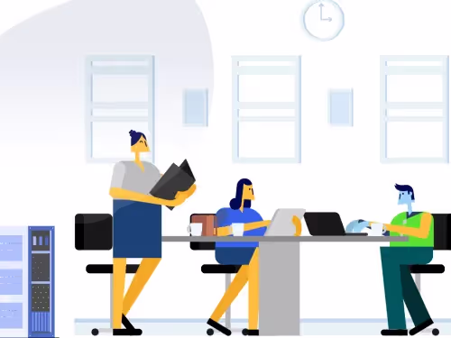 Illustration of use of CRM to manage sales