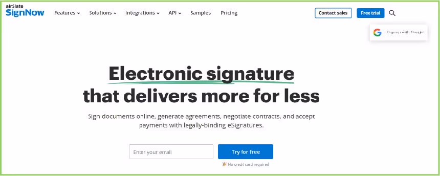 Documents e-signing by multiple recipients with SignNow