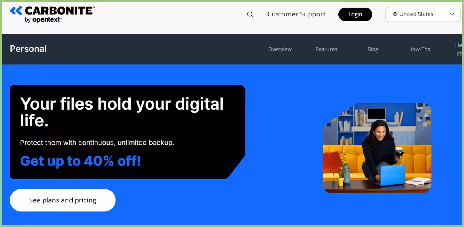 Carbonite Safe offers ongoing backup options