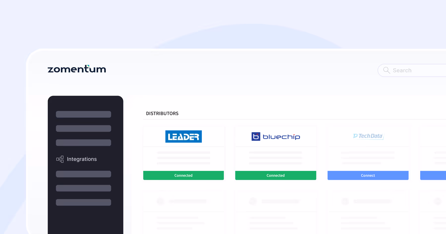 New Distributor Integrations : Leader Systems + Bluechip
