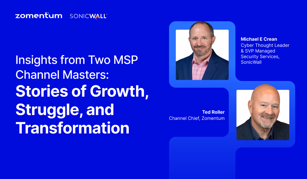 Insights from two MSP Channel Masters: Stories of Growth, Struggle, and Transformation.