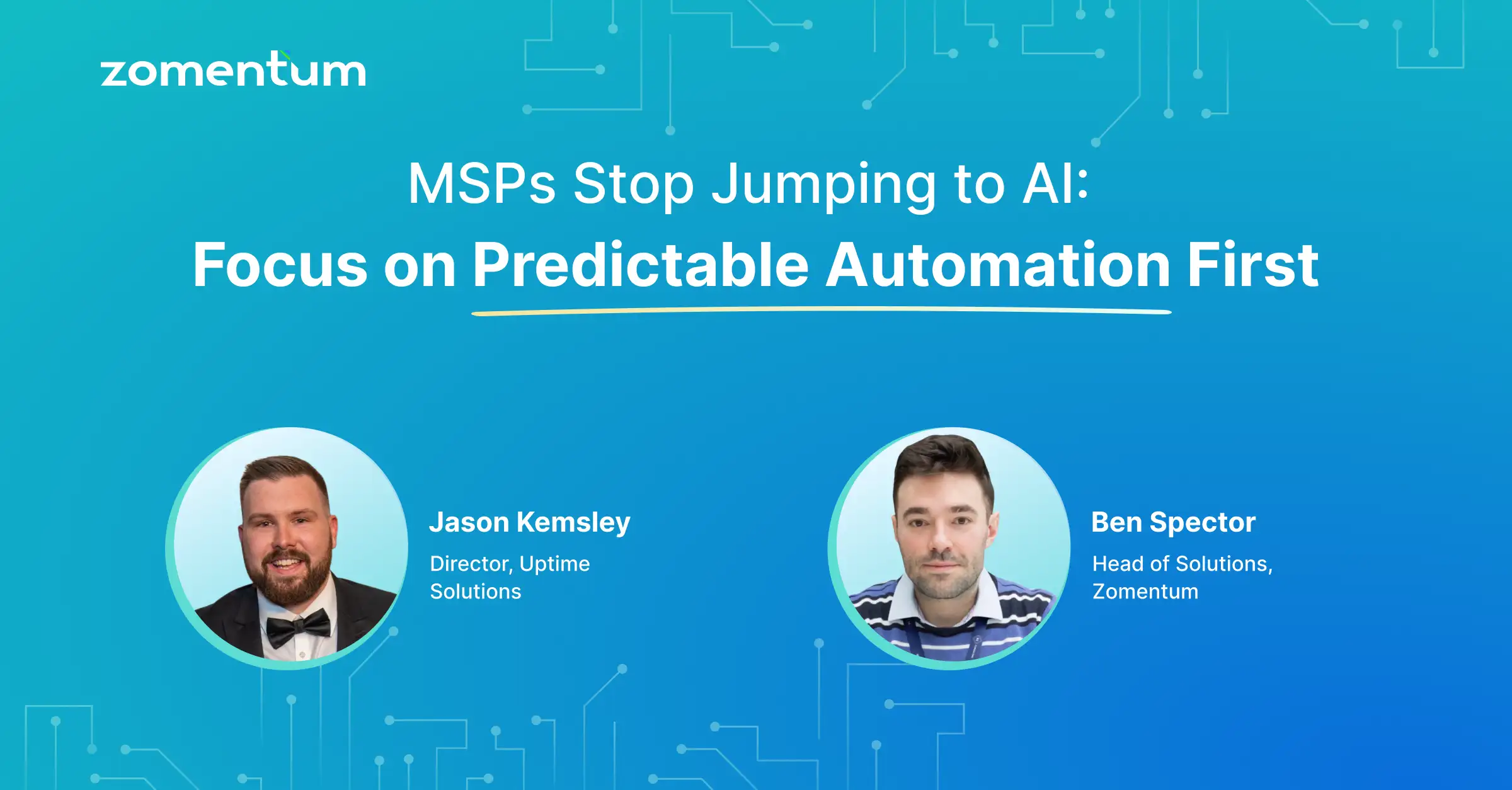 MSPs Stop Jumping to AI: Focus on Predictable Automation First