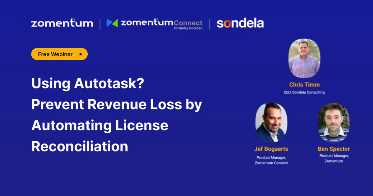 Using Autotask? Prevent Revenue Loss by Automating License Reconciliation