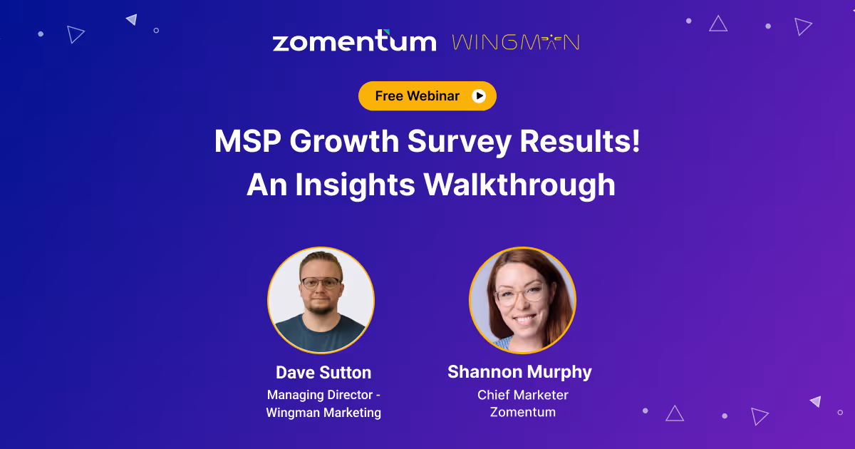 MSP Growth Survey Results! An Insights Walkthrough