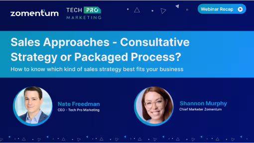 Sales Approaches - Consultative Strategy or Packaged Process?