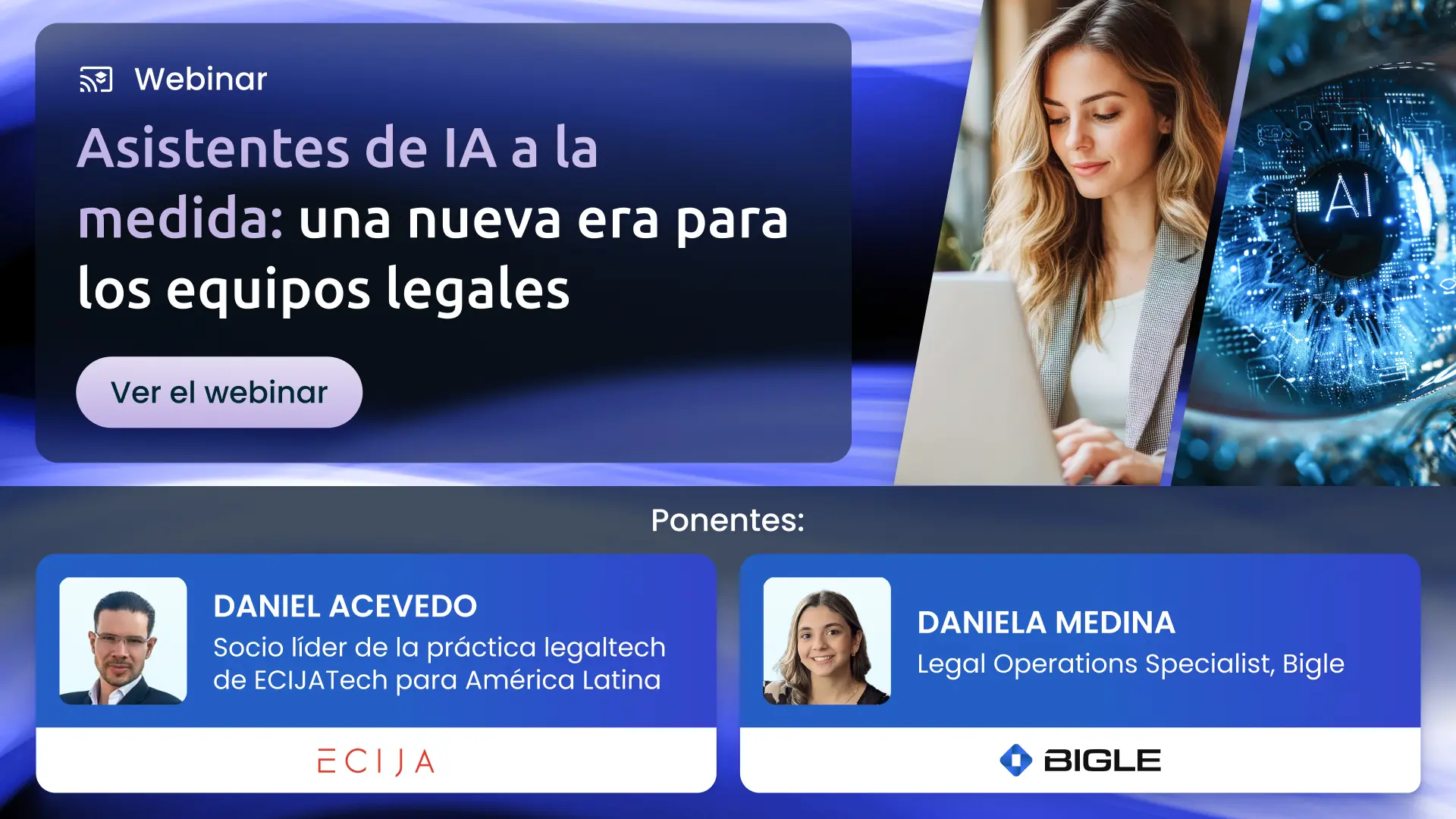 Webinar Bigle - Asistentes de IA a la medida