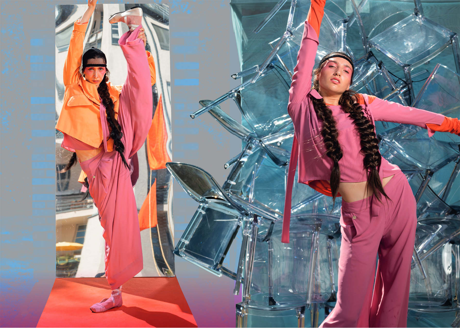 Katalog der Anja Gockel Sommerkollektion 2026 "Von welchen Farben träumt dein Glück" in ihrer Eventlocation Paris44 in Berlin