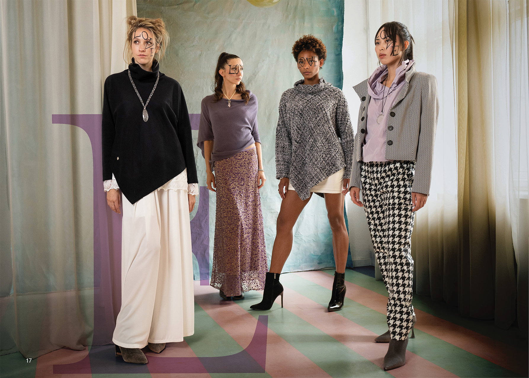 Katalog der Anja Gockel Winterkollektion 2026 2027 "The Secret Word" in ihrer Eventlocation Paris44 in Berlin