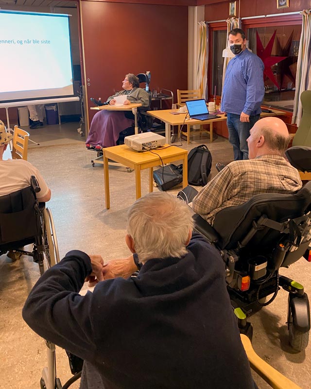 Trykk her for å se aktiviteten