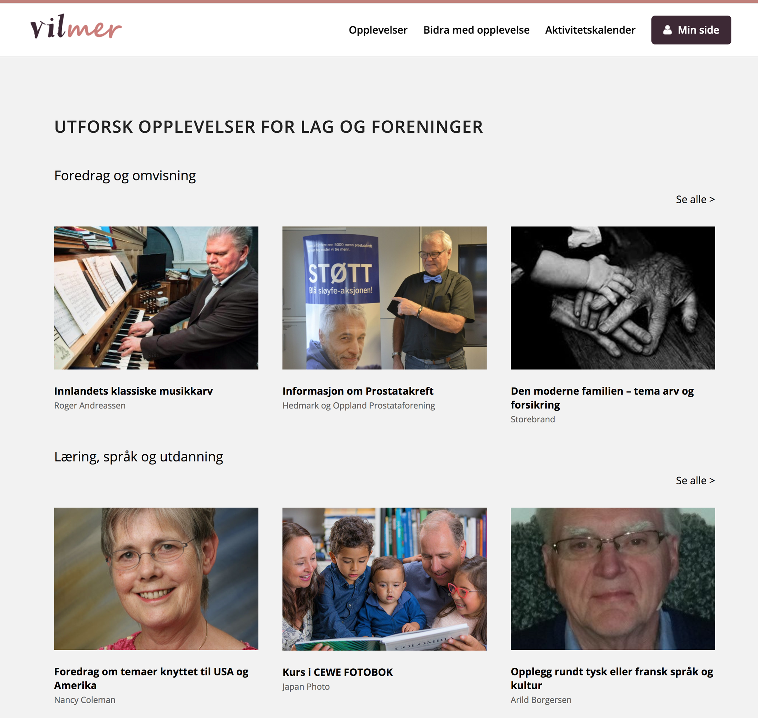 Trykk her for å se aktiviteten