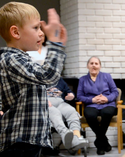 Trykk her for å se aktiviteten