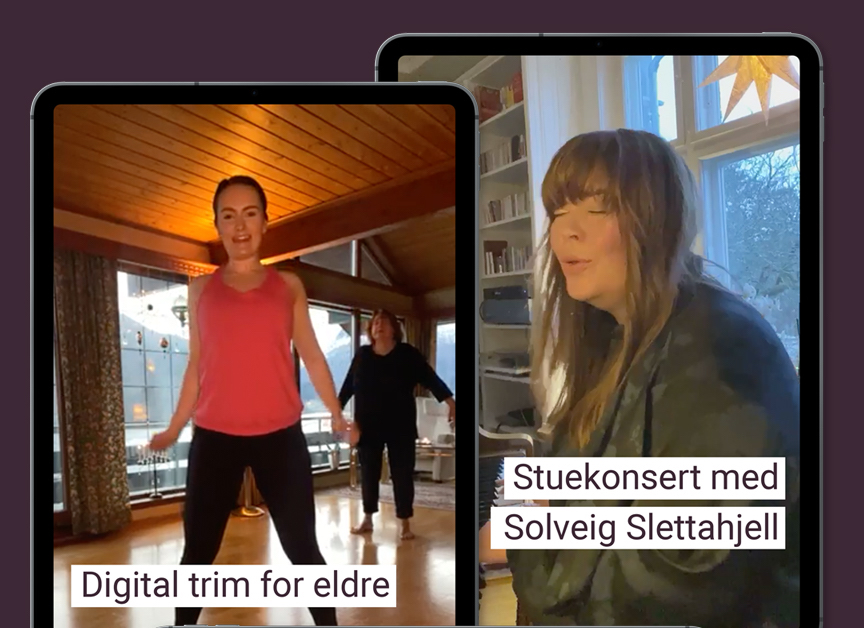 Trykk her for å se aktiviteten