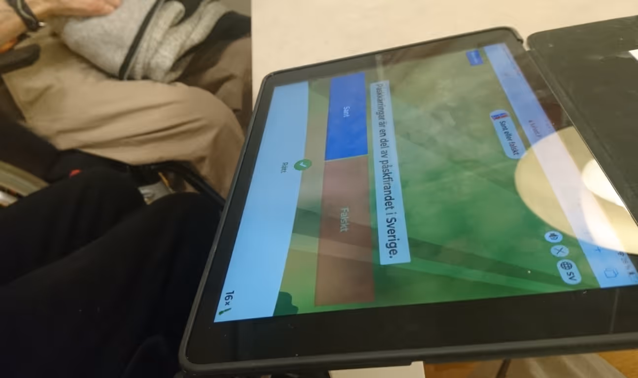 Klicka här för att se aktiviteten