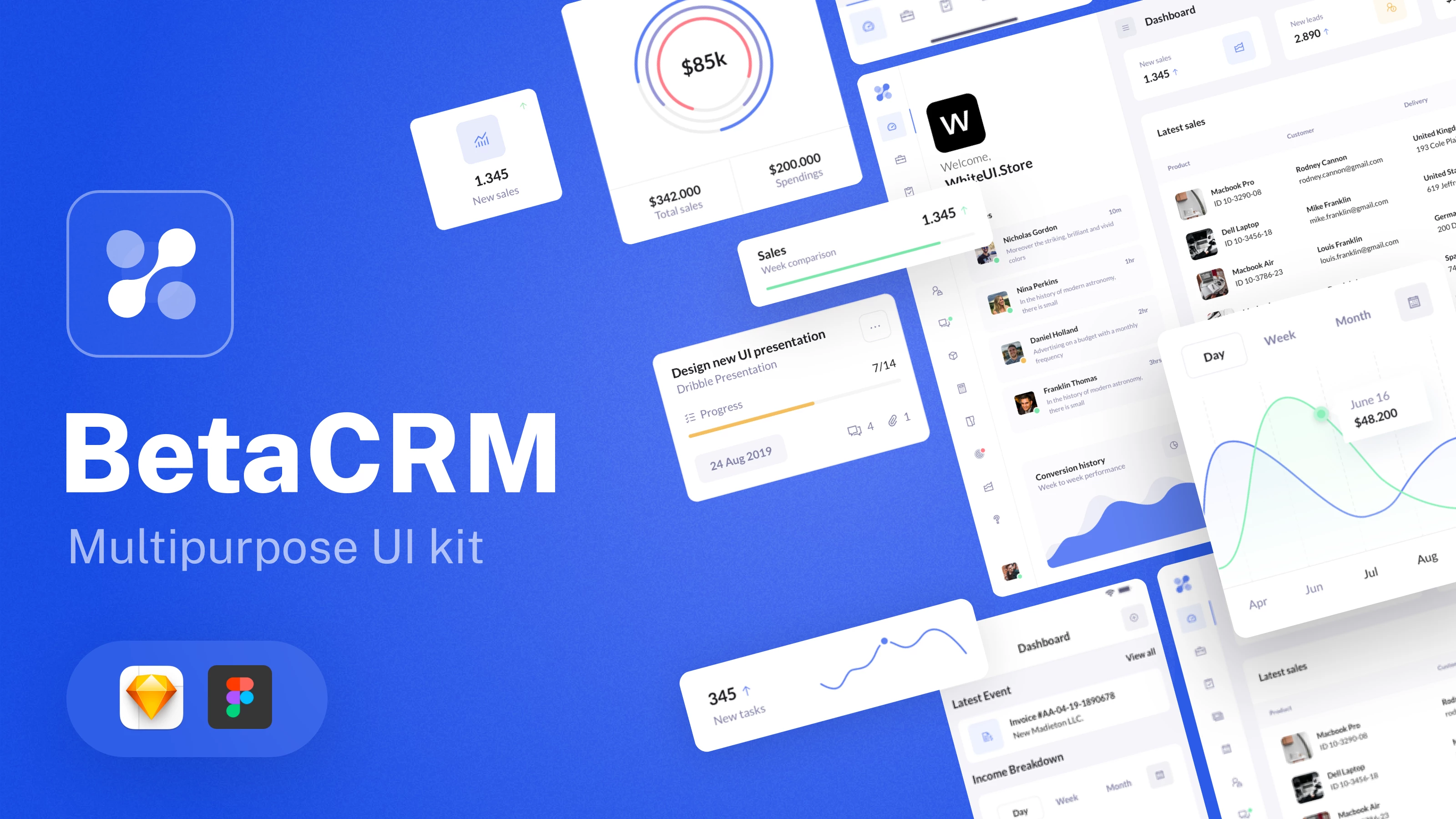 BetaCRM UI Kit