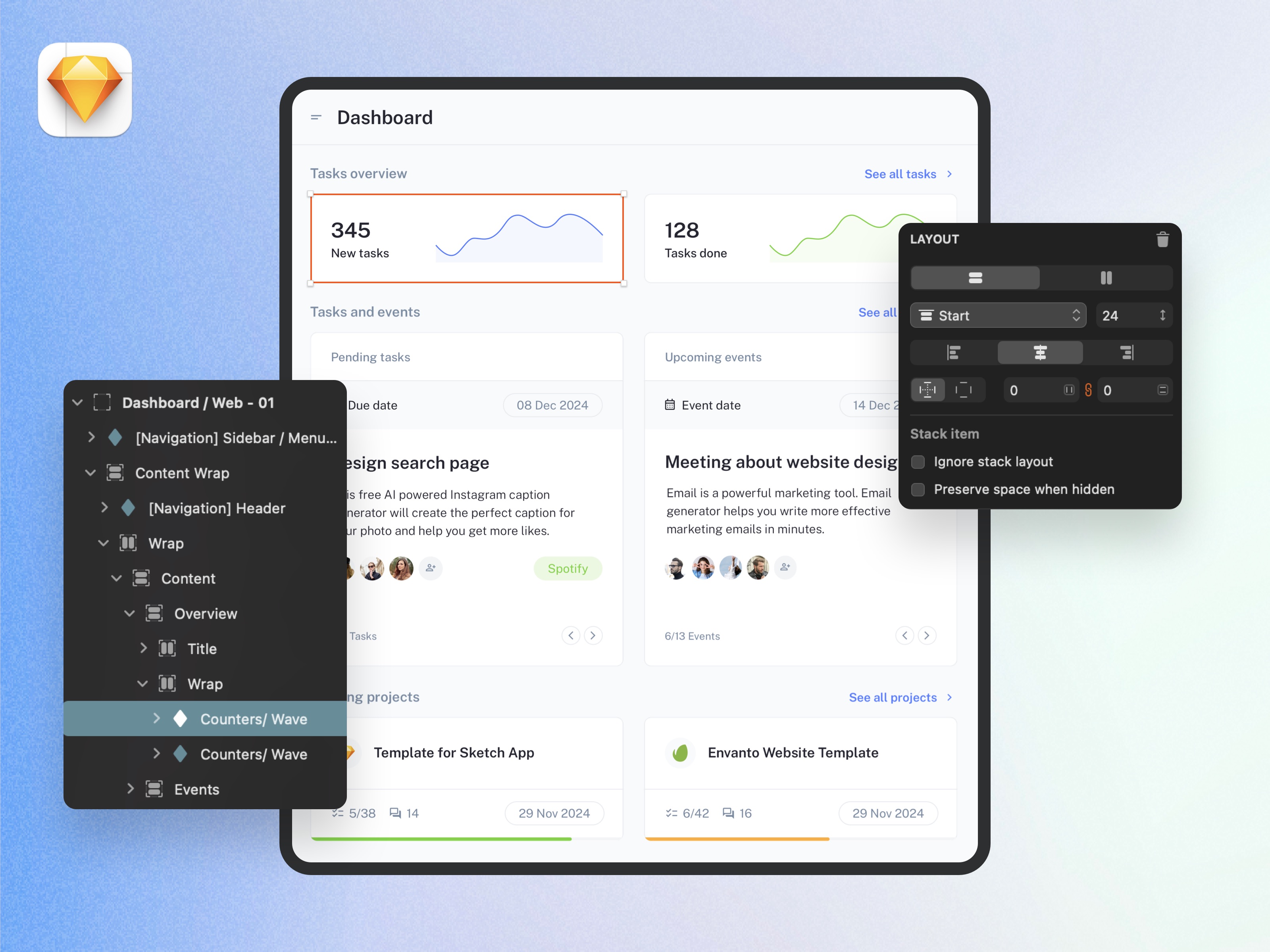 Product Update IOTask UI Kit updated
