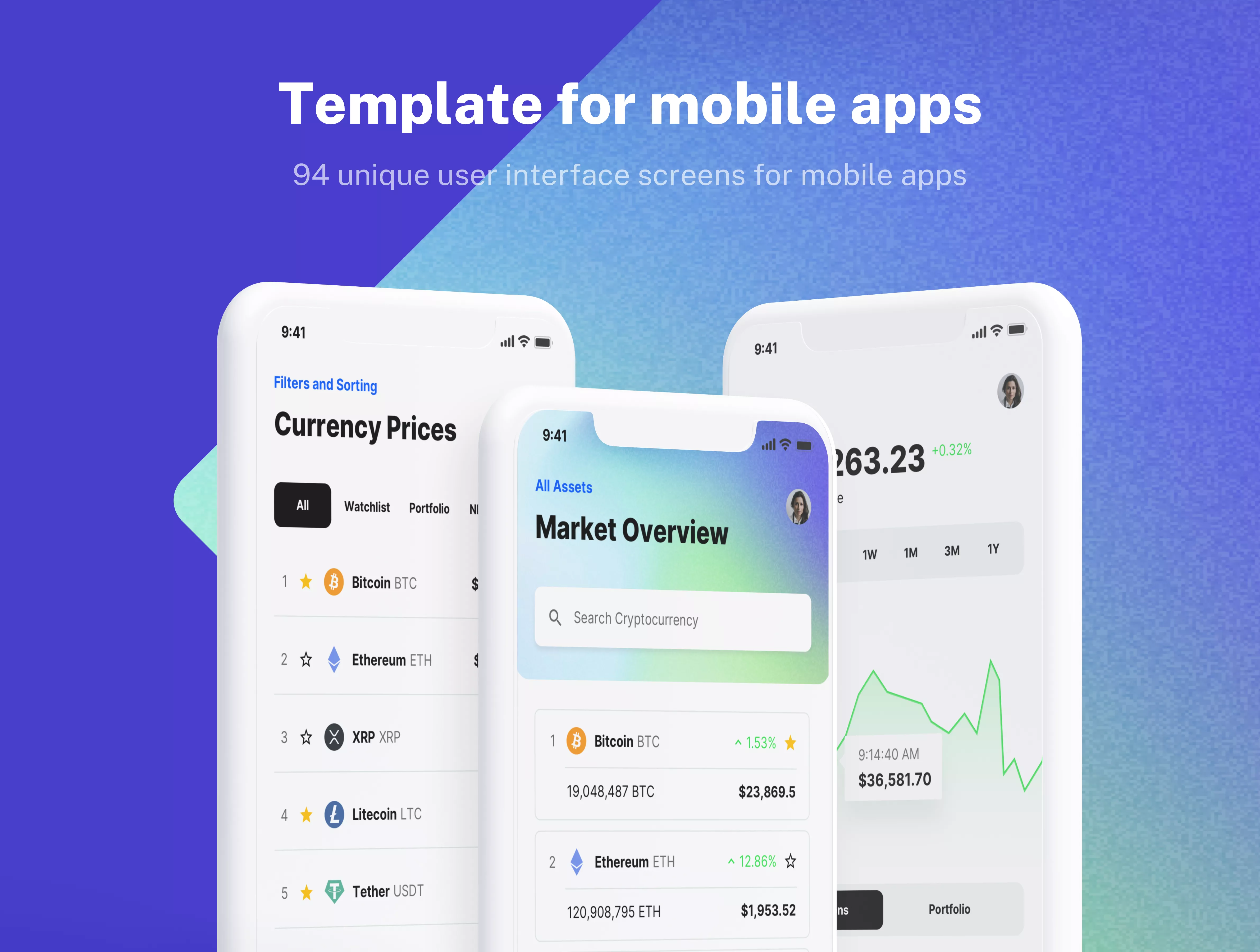 UI kit for DeFi Startups and Blockchain Companies
