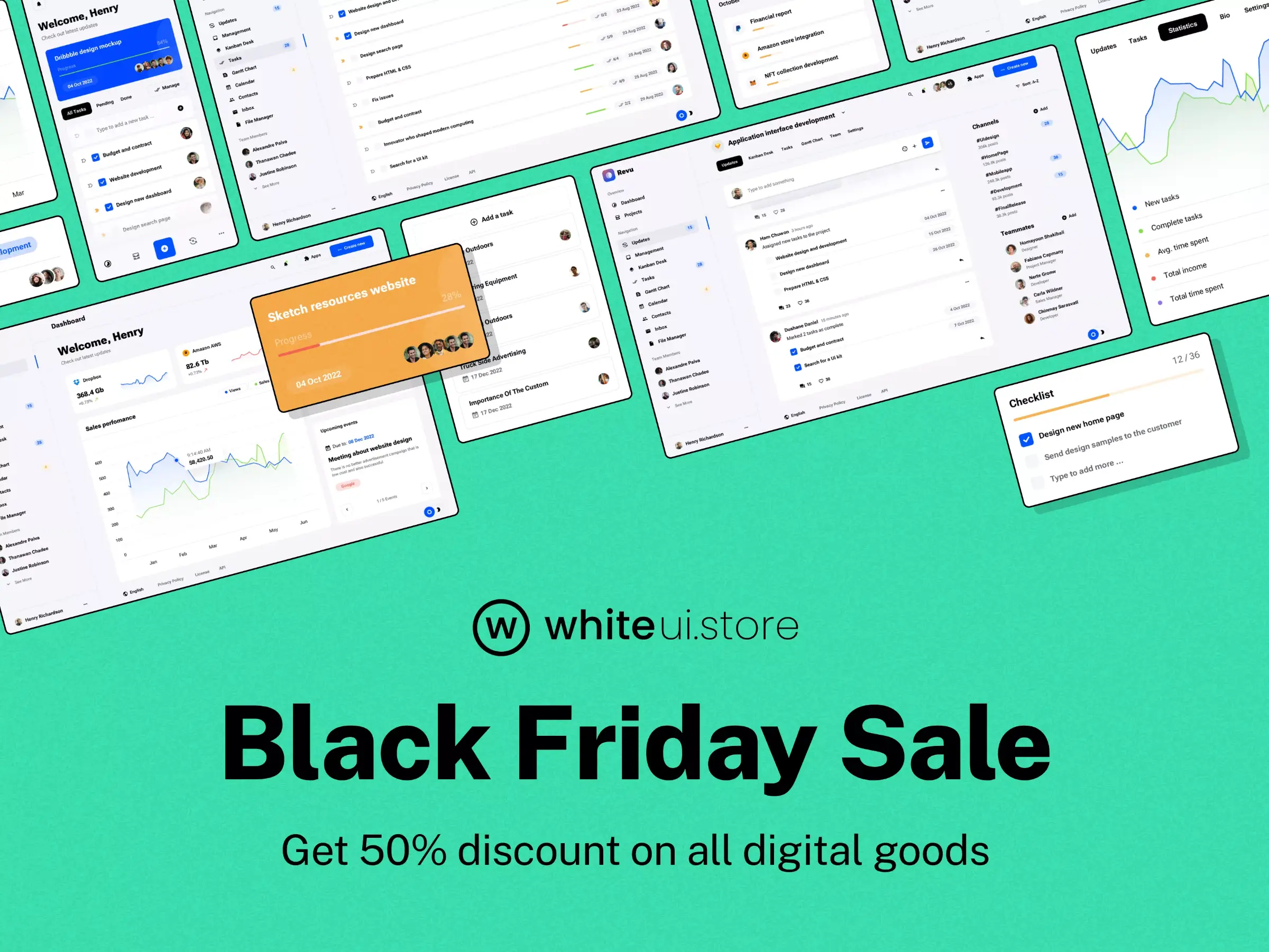 Get 50% off on digital goods during the Black Friday Sale