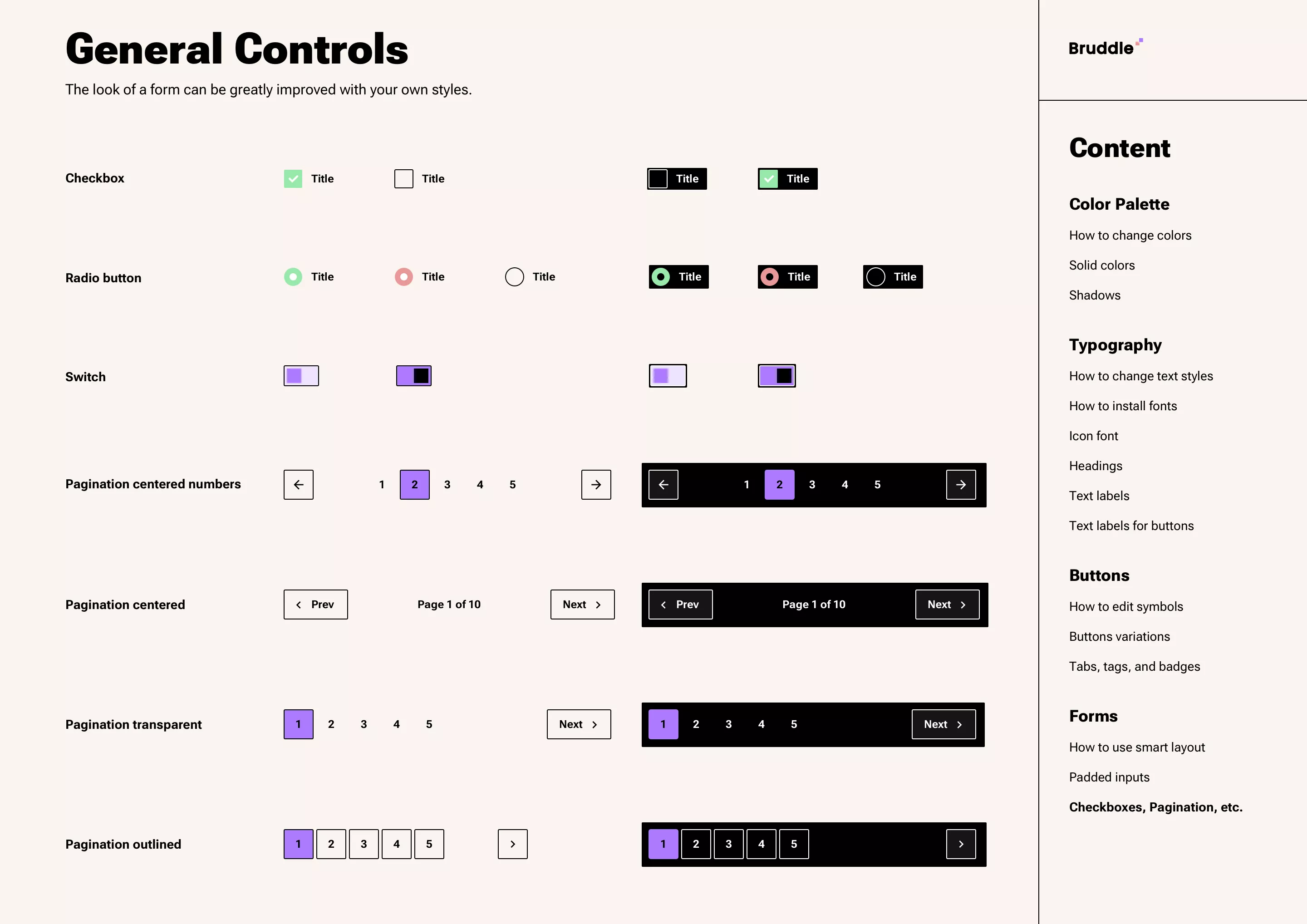 Neo-Brutalism Design Library