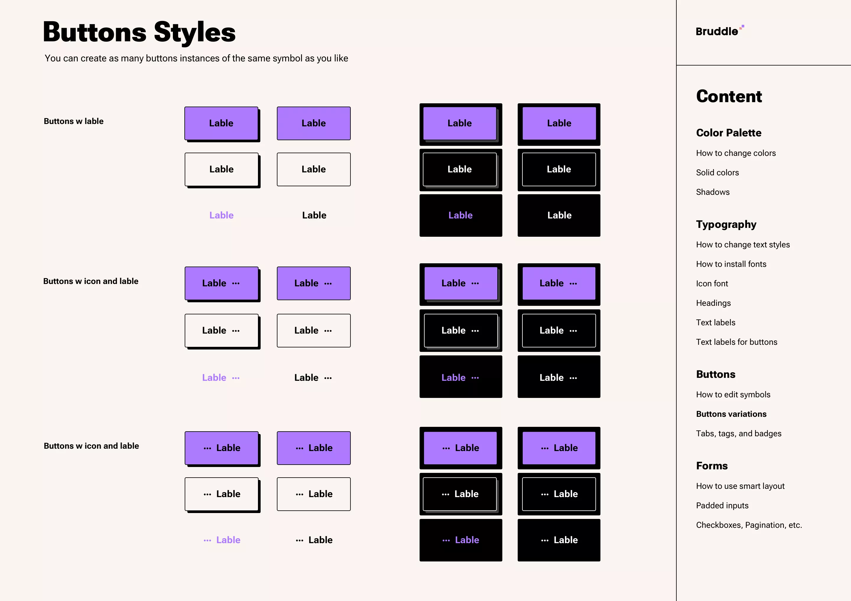 Neo-Brutalism Styles Gallery