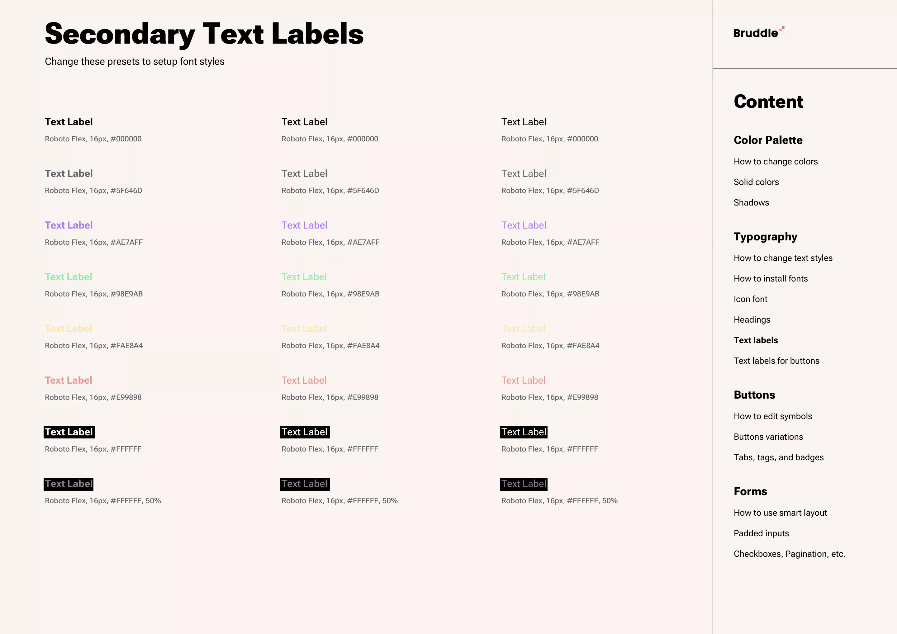 Neo-Brutalism Design Library