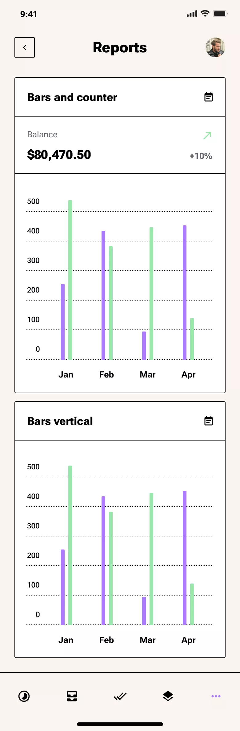 Neo-brutalism progress bar